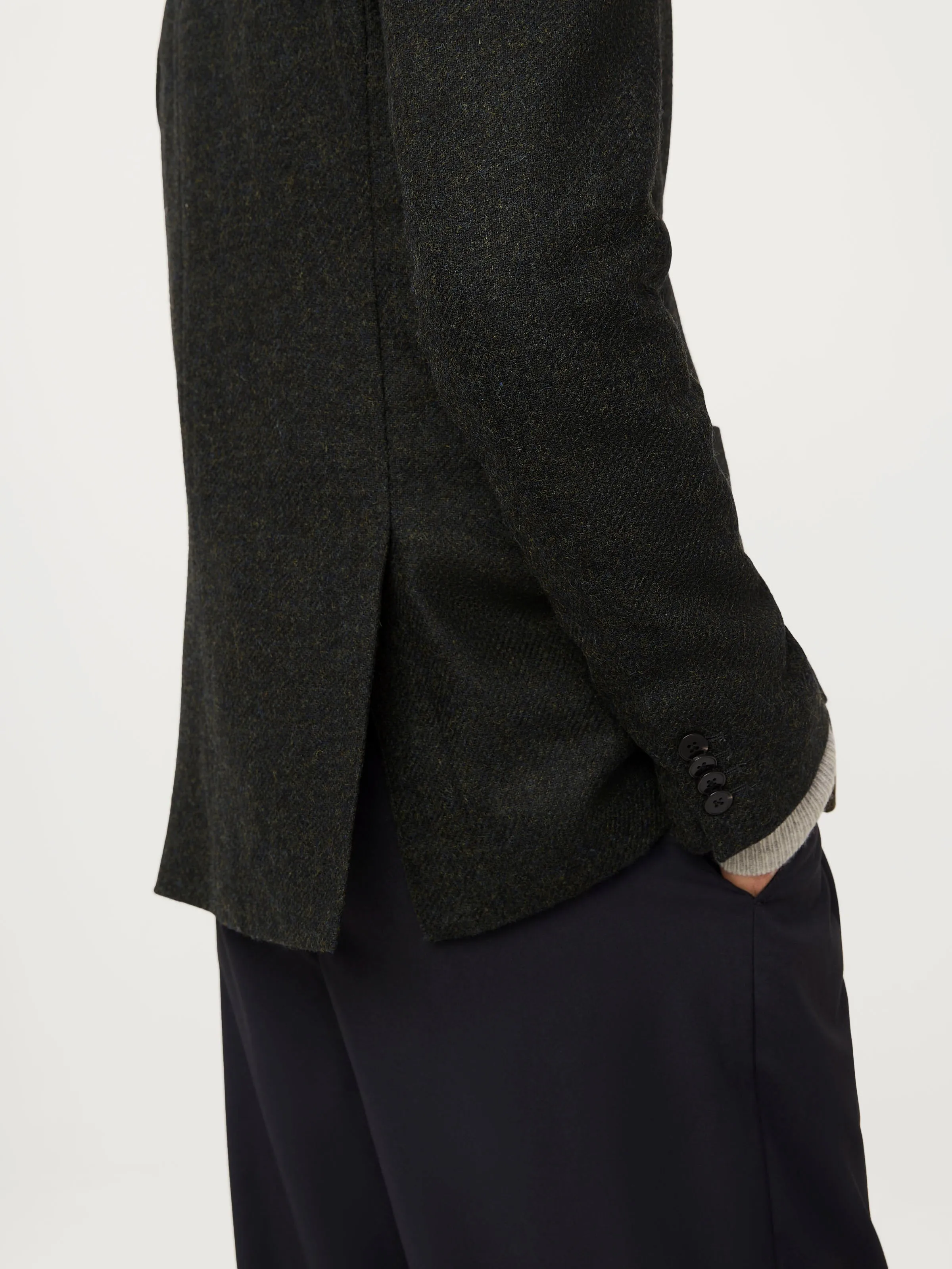 The Moon Heritage Blazer in Dark Green