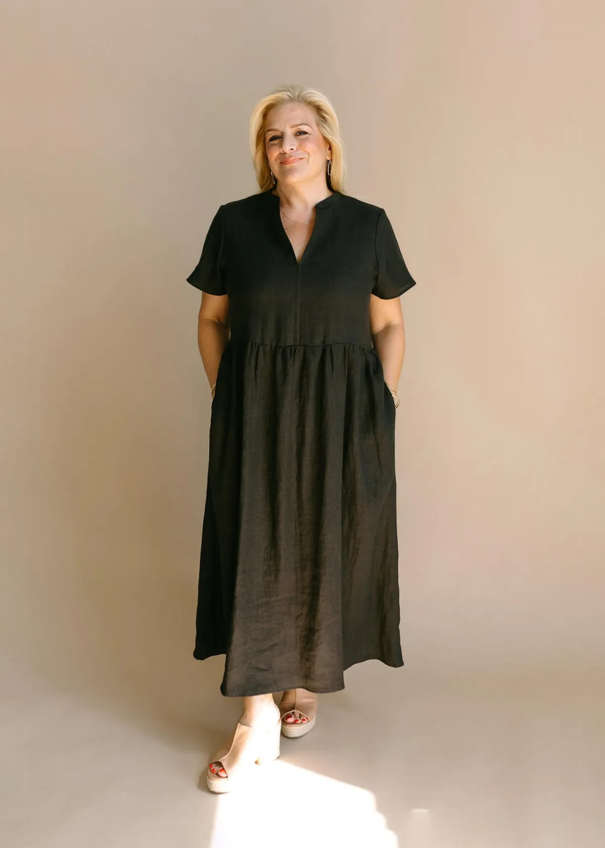 The Nina Dress in Black