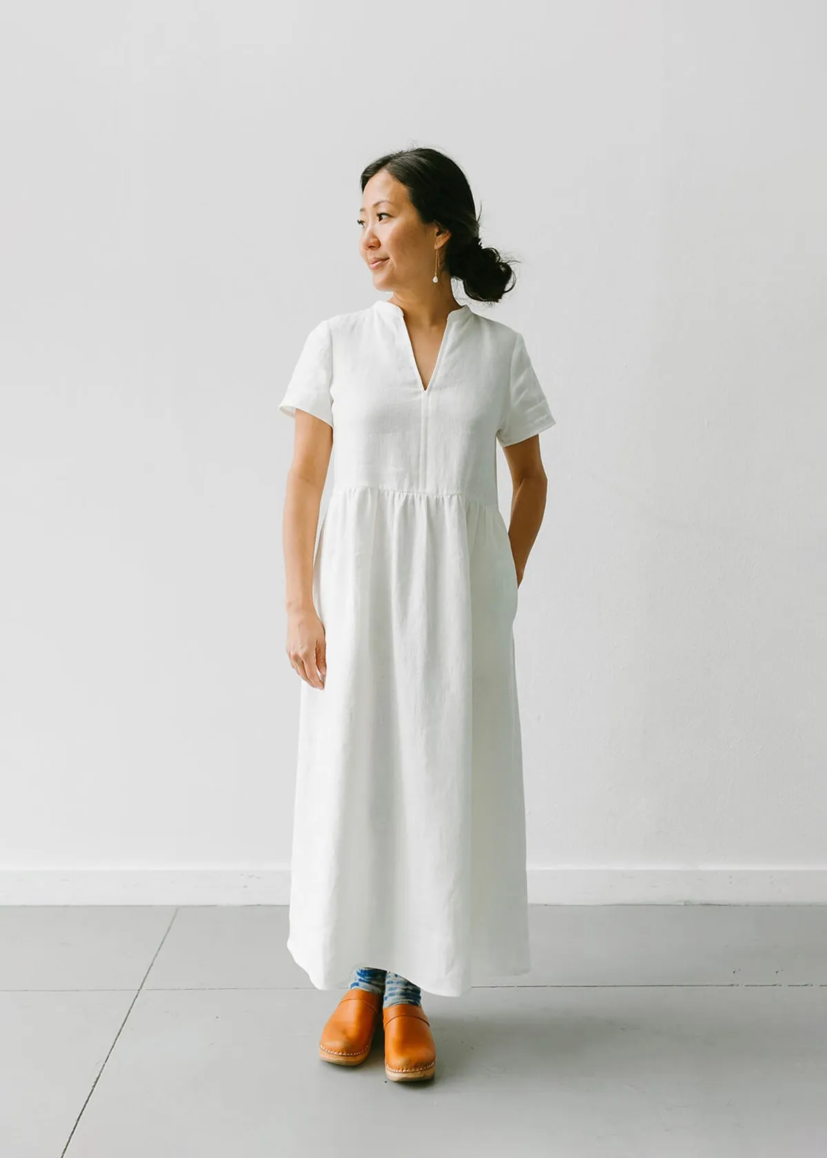 The Nina Dress in White