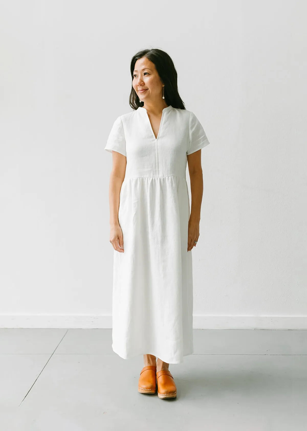 The Nina Dress in White