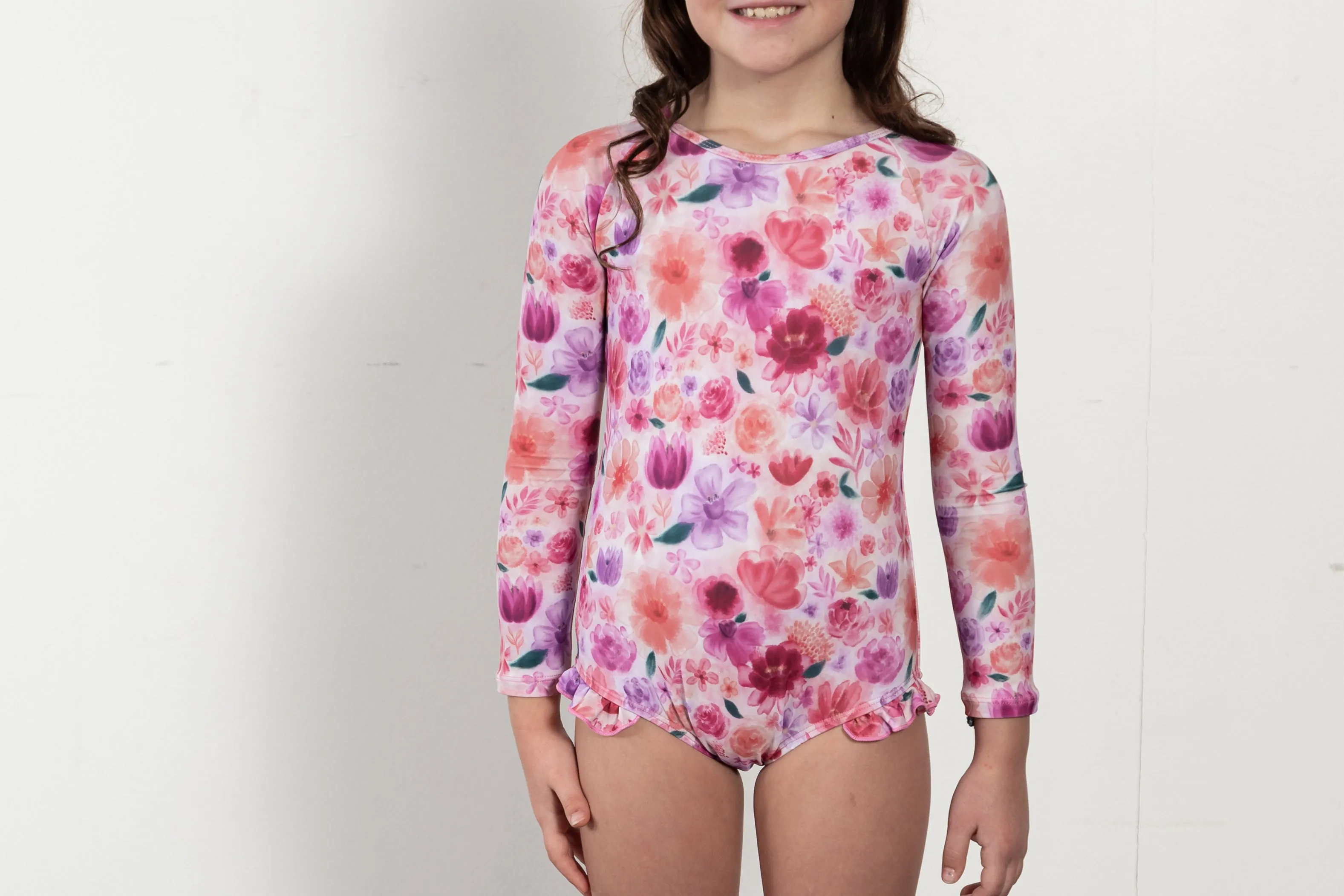 The "Mila" Ruffle Rashguard