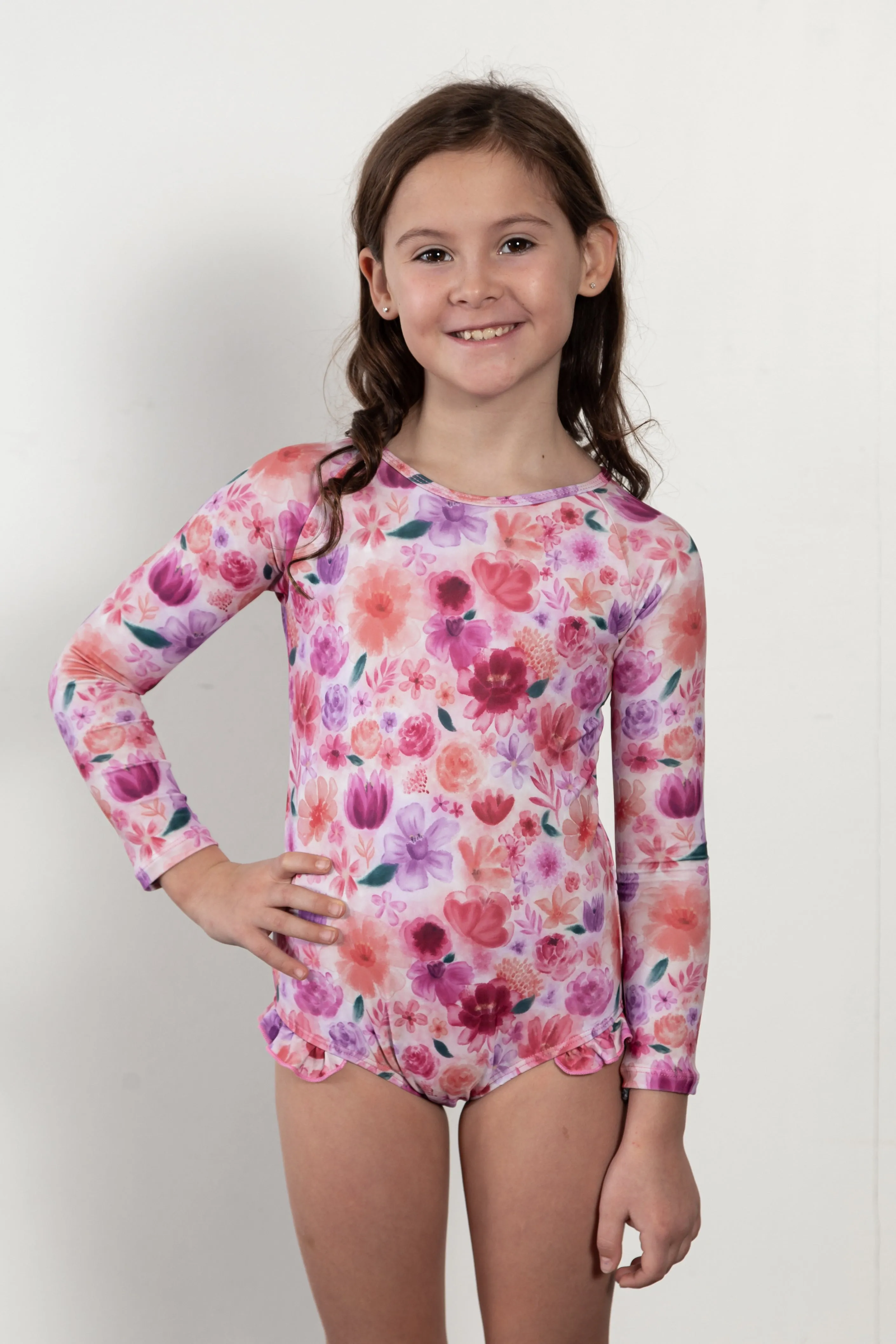 The "Mila" Ruffle Rashguard
