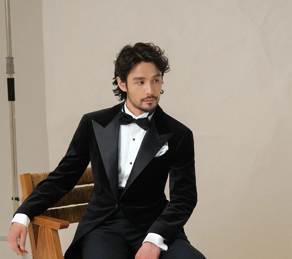 Velvet Satin Lapel Tuxedo