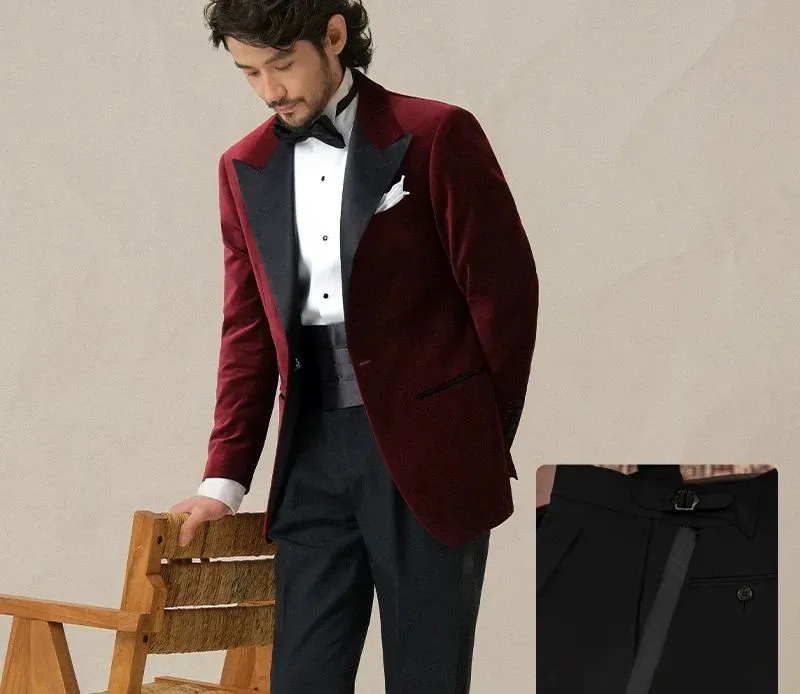 Velvet Satin Lapel Tuxedo
