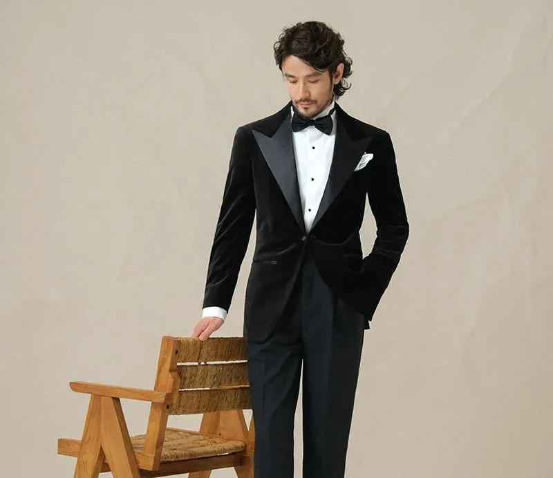 Velvet Satin Lapel Tuxedo