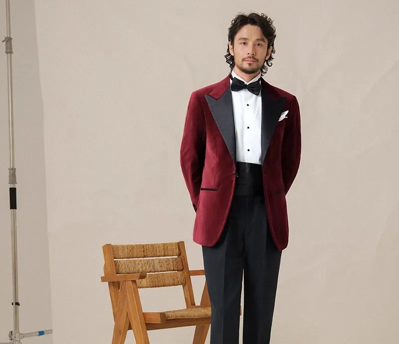 Velvet Satin Lapel Tuxedo