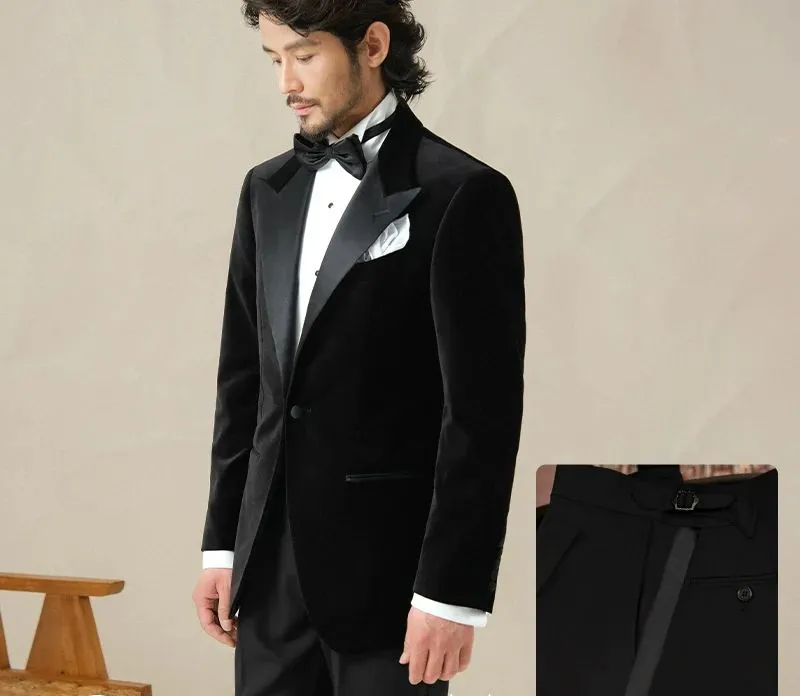 Velvet Satin Lapel Tuxedo