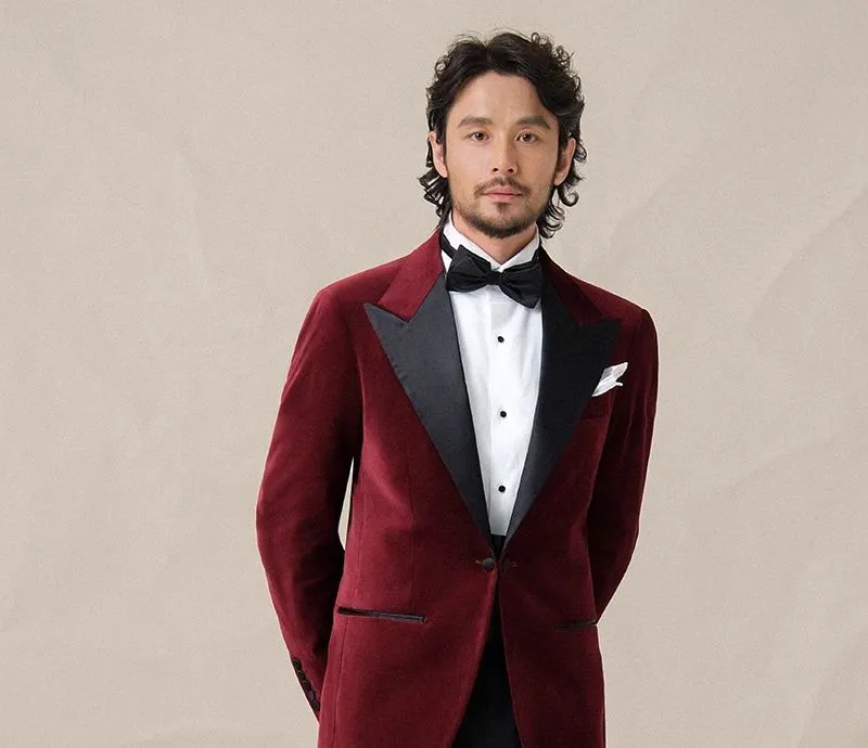 Velvet Satin Lapel Tuxedo