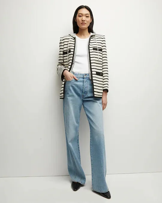 VERONICA BEARD Foster Striped Dickey Jacket