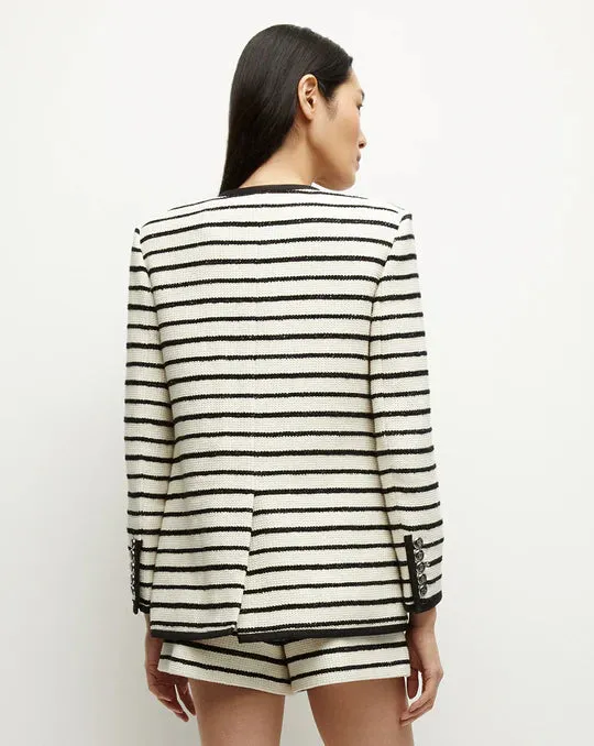 VERONICA BEARD Foster Striped Dickey Jacket