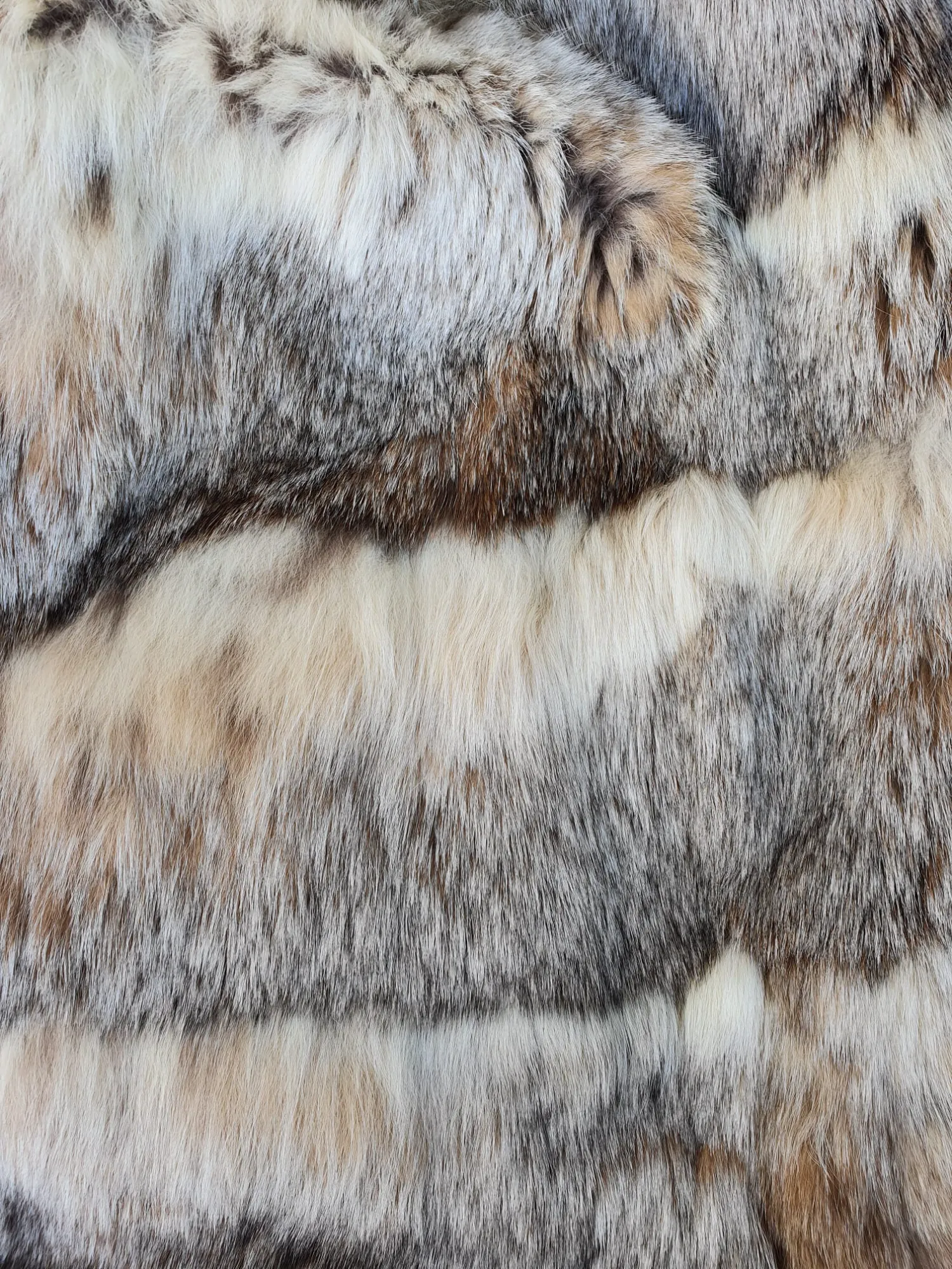 Vintage Horizontal Canadian Lynx Vest -Medium