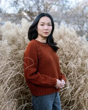 Weekday Dress   Pullover - Knitting Pattern (PDF)