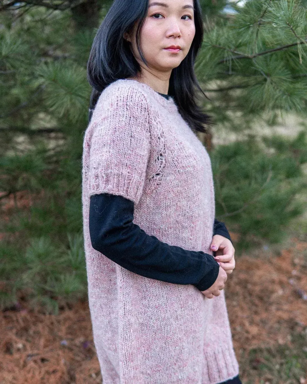 Weekday Dress   Pullover - Knitting Pattern (PDF)