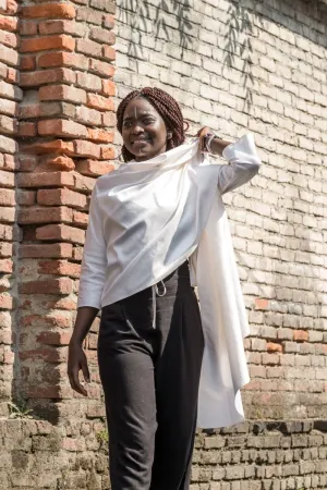 White Linen Kaftan