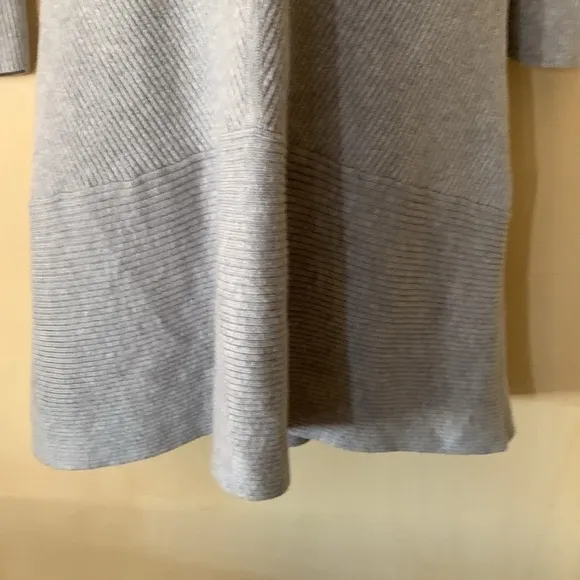 Witchery grey ribbed knit dress size S