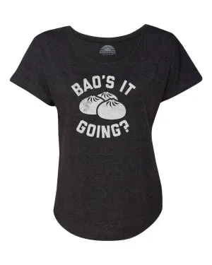 Women's Bao's It Going Dim Sum Scoop Neck T-Shirt