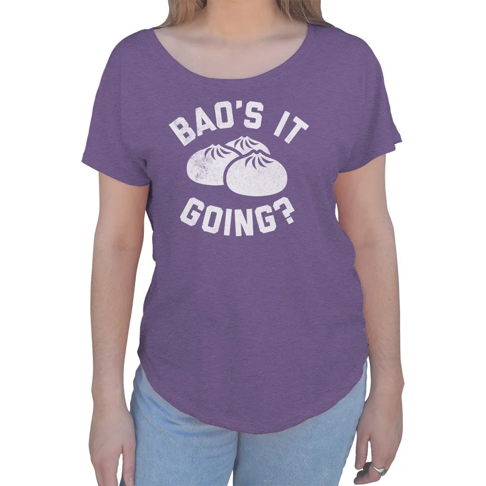 Women's Bao's It Going Dim Sum Scoop Neck T-Shirt