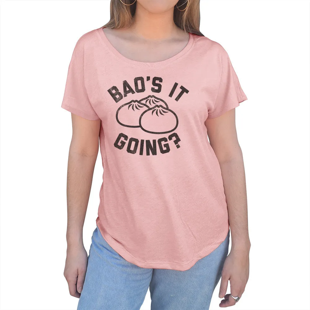 Women's Bao's It Going Dim Sum Scoop Neck T-Shirt