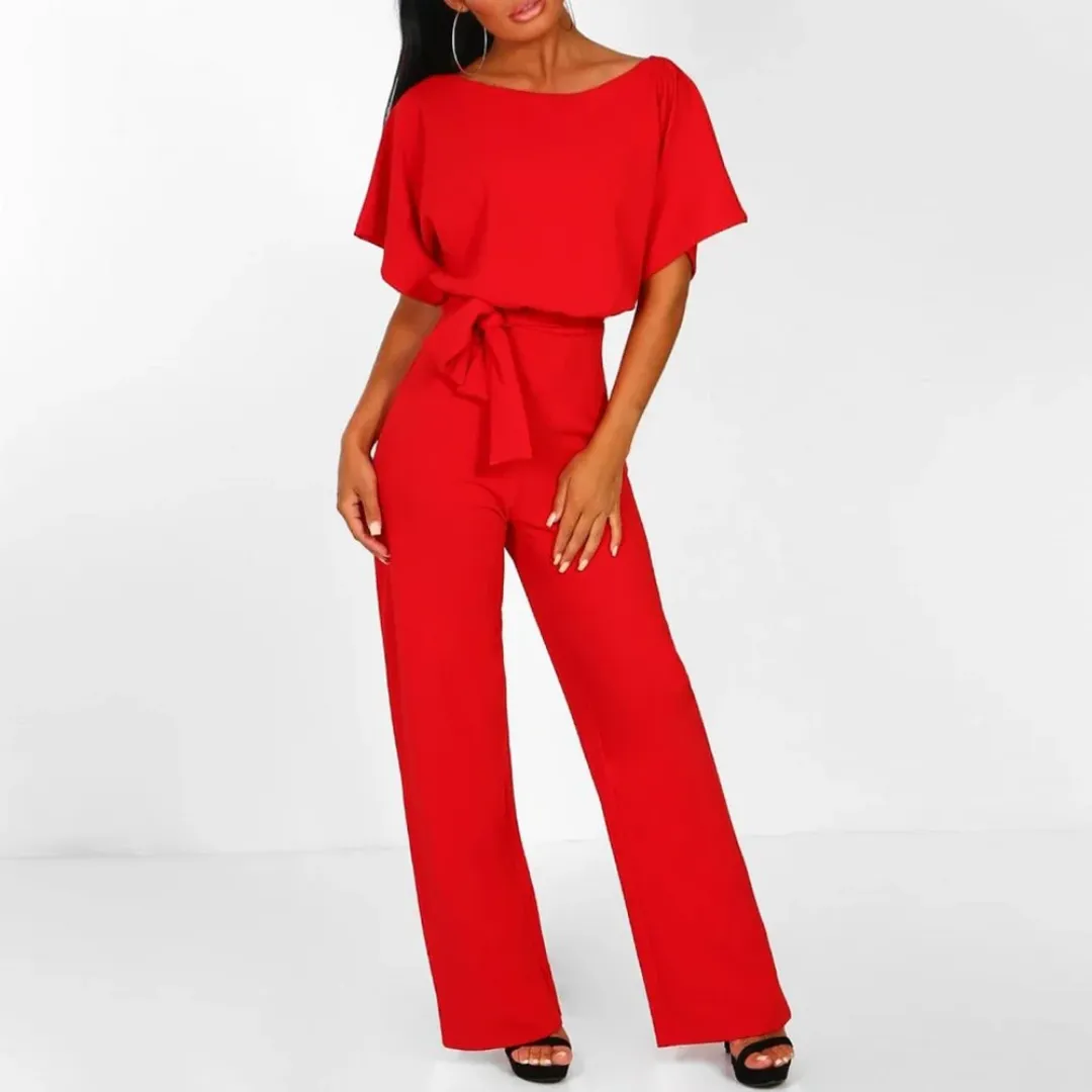 Women's Formal Elegant Wide Legs Jumpsuit | Tall