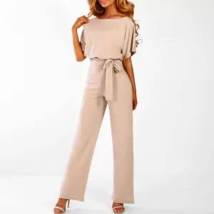 Women's Formal Elegant Wide Legs Jumpsuit | Tall