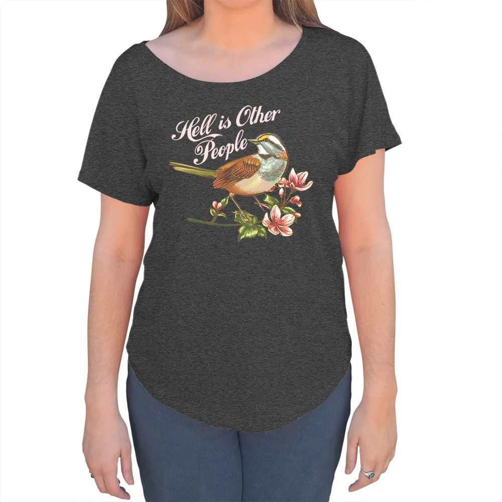 Women's Hell Is Other People Scoop Neck T-Shirt