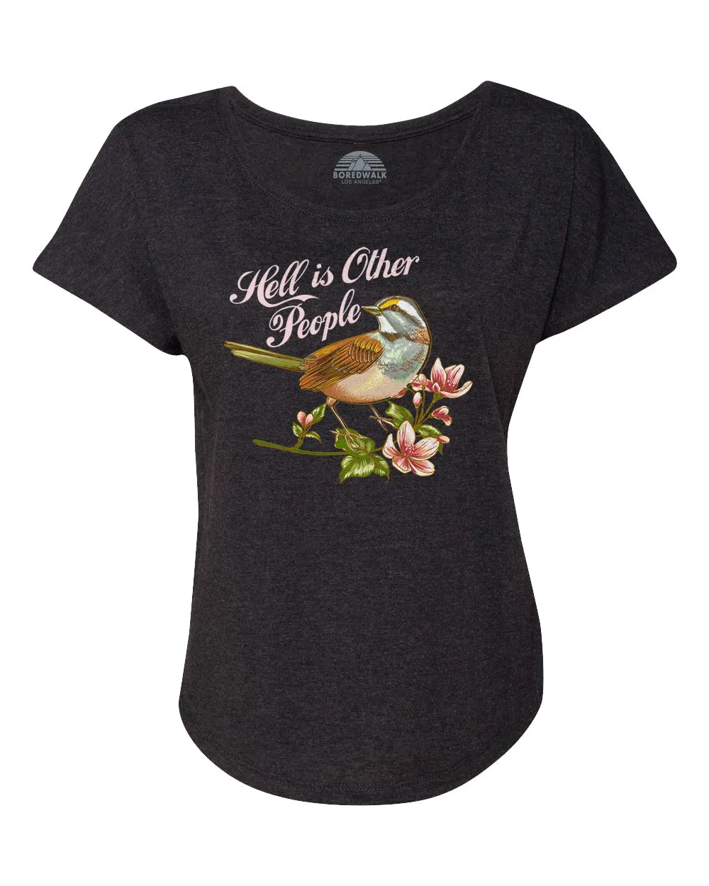 Women's Hell Is Other People Scoop Neck T-Shirt