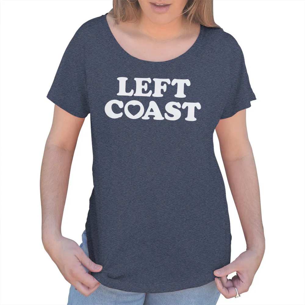 Women's Left Coast Scoop Neck T-Shirt