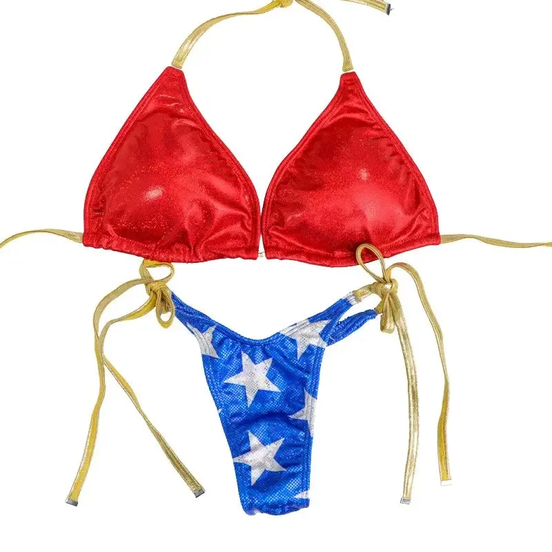 Wonder Woman Posing Practice Suit