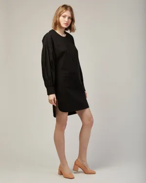 Woolf dress in black