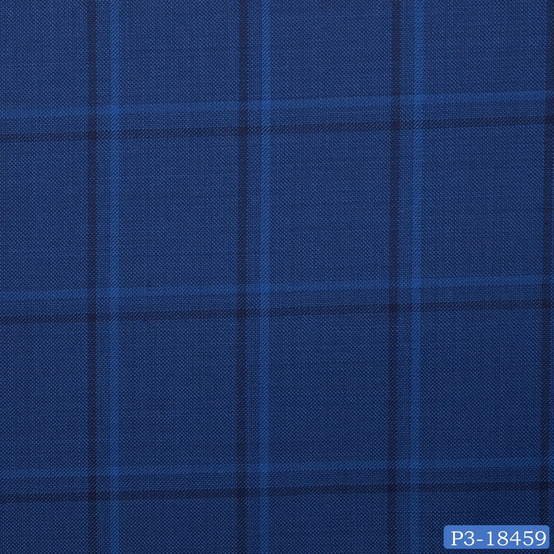 Yale Blue Dual Windowpane Suit