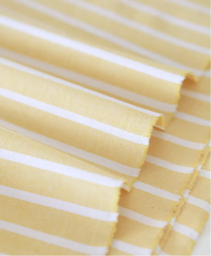 Yarn Dyed Stripe Cotton Fabric - By the Yard 48612