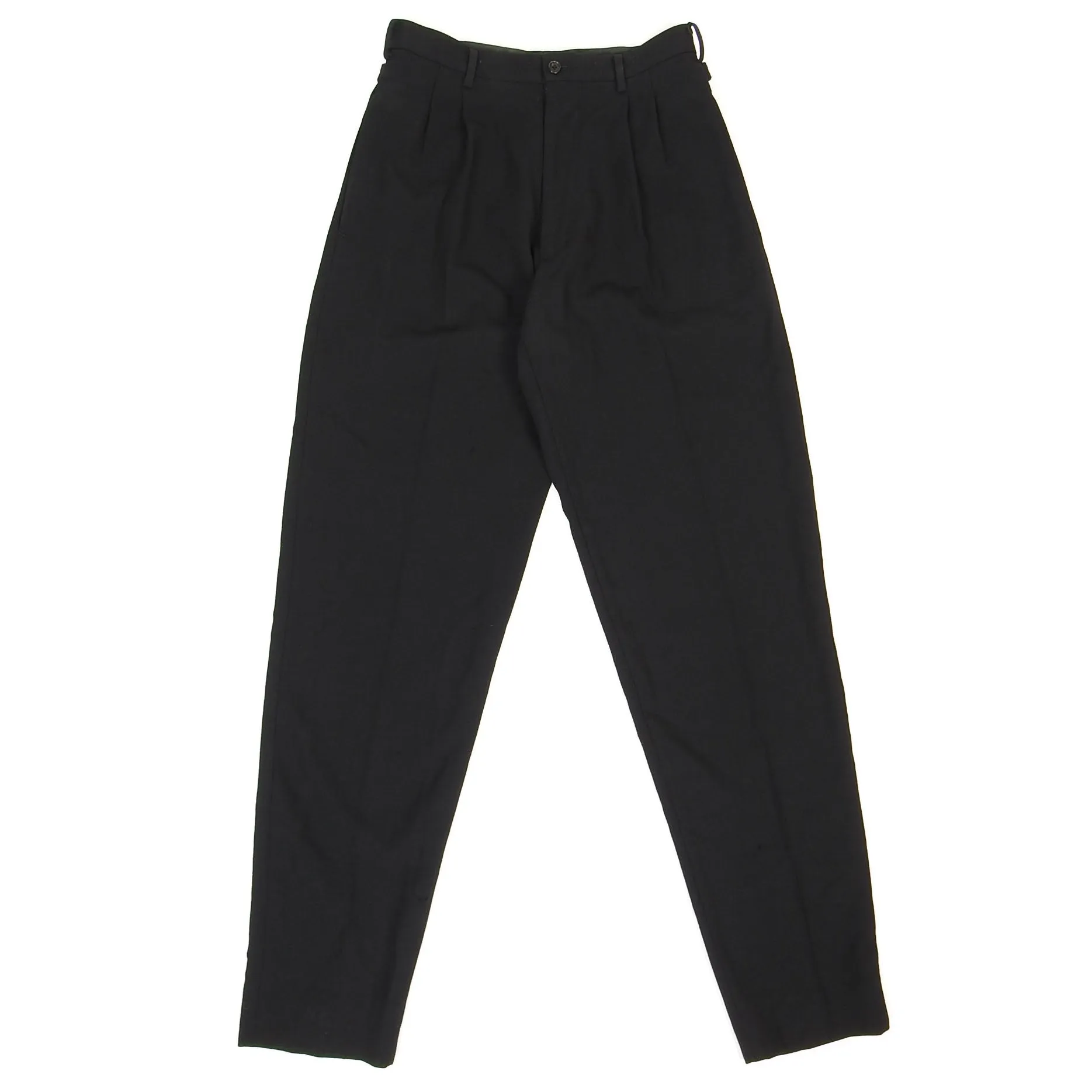 Yohji Yamamoto Pleated Wool Trousers Size Small