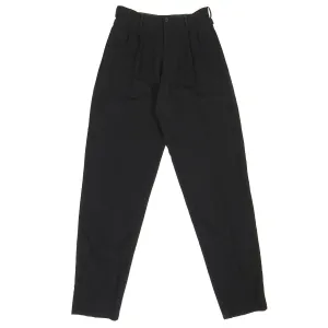 Yohji Yamamoto Pleated Wool Trousers Size Small